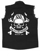 Shirt; Skull & Bones; Black