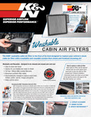 POP; Sell Sheet, K&N Cabin Air Filters