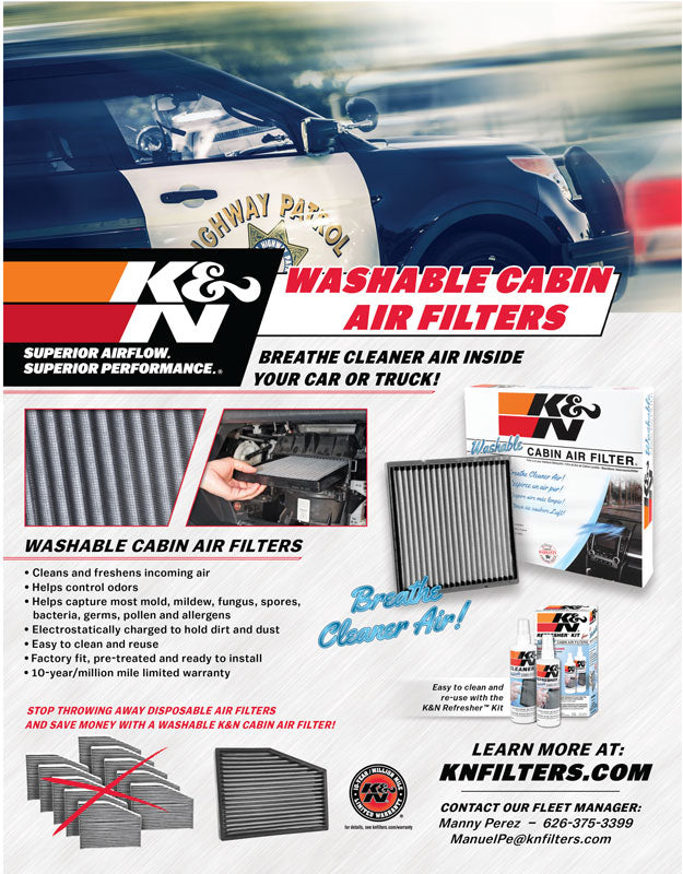 POP; Sell Sheet: Police Cabin Air Filter
