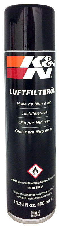 Air Filter Oil 14.36 fl oz/408 ml Aerosol Spray- Non-US