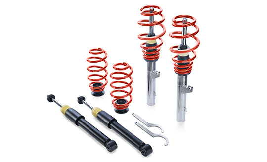 Suspension Kit, coil springs / shock absorbers, Pro-Street-S (PSS65-15-021-04-22)