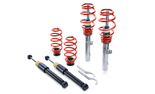 Suspension Kit, coil springs / shock absorbers, Pro-Street-S (PSS65-15-006-04-22)