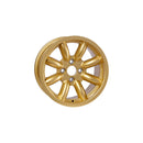 Revolution 8-spoke gold Ford Escort