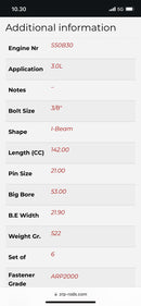 BMW M3 S50B30 ZRP Kiertokanki sarja