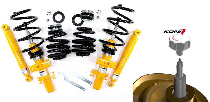 Twin Monotube Deep Adjust Coilover-kit VW T5/T6